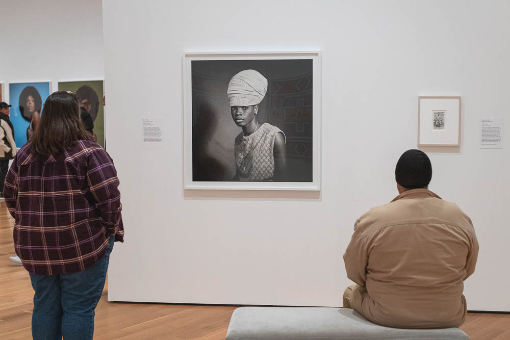 Sanié Sory photograph being appreciated at the High Museum Atlanta 2025