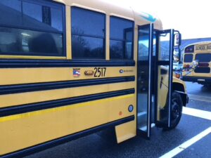 My new school bus and it's first fueling by me.