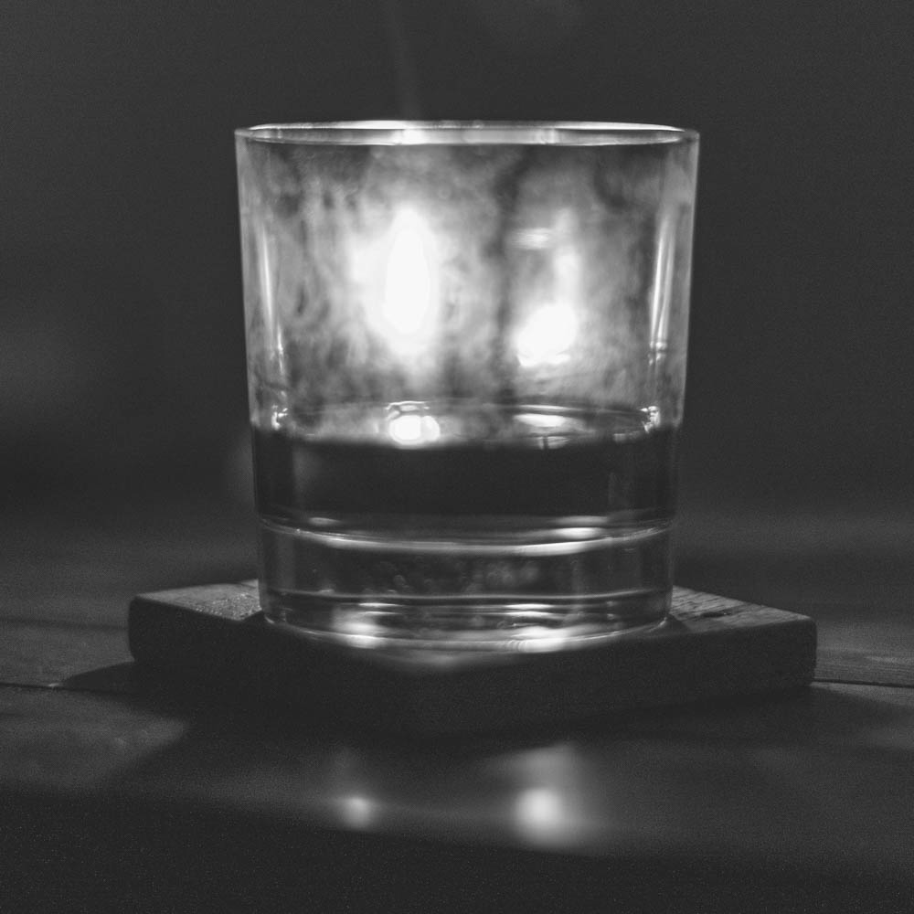 candle and beverage depleated