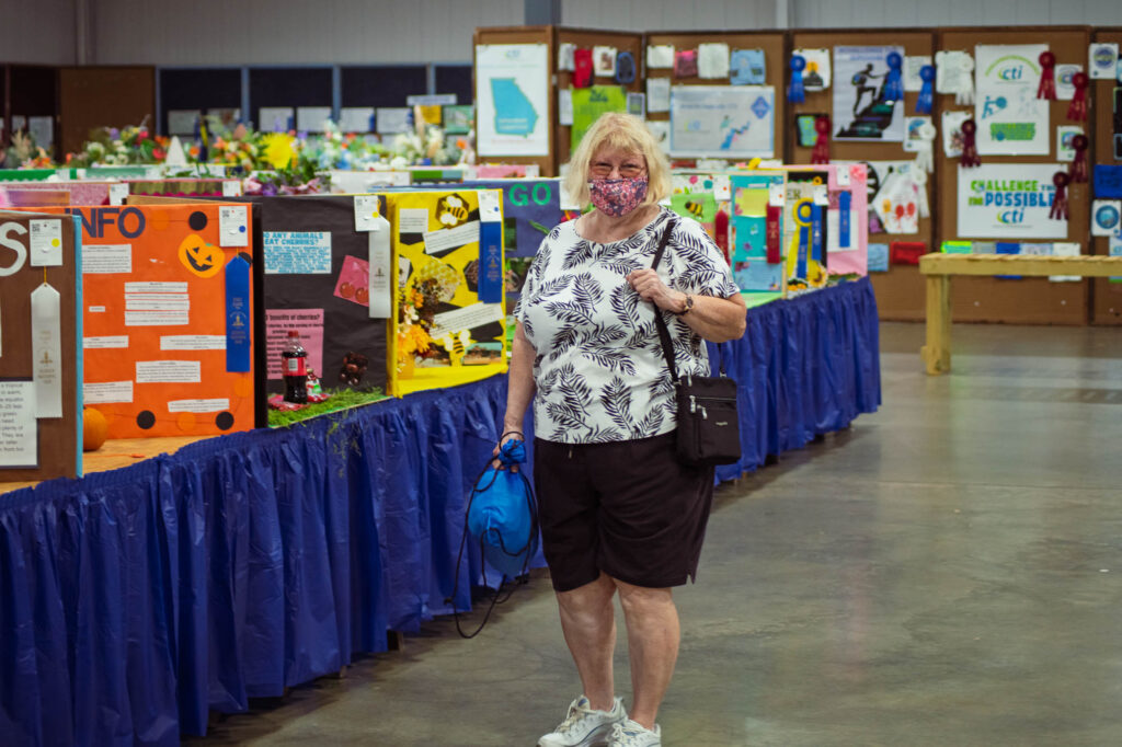 My friend Shirley at the 2025 GA Nat. Fair