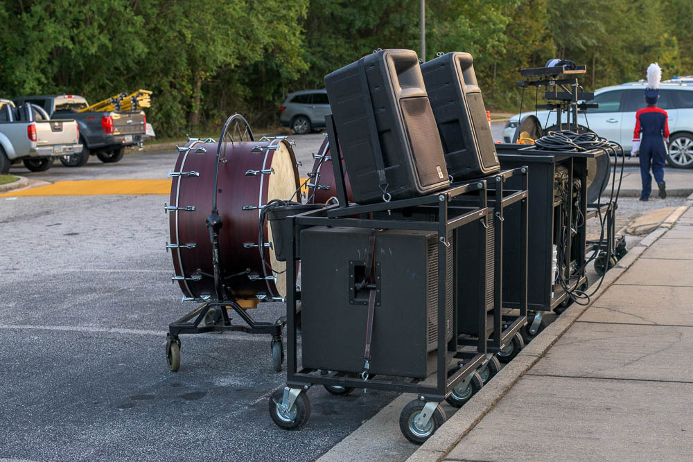 High school band sound system